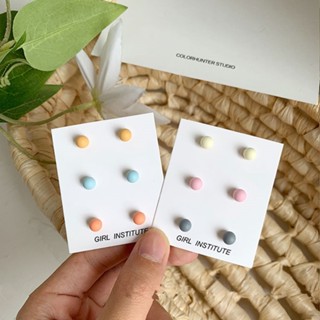 Deja Vu ต่างหู เงินแท้ต่างหู 1 บาท ส่ง ฟรี 2023  HOTSALE เมืองปาร์ตี้ในที่ทํางาน 080330