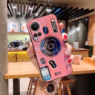 เคสโทรศัพท์มือถือ แบบนิ่ม ลายกล้องถ่ายรูป สําหรับ OPPO Reno10 Pro Plus Pro+ A58 A78 A98 5G 4G Reno 10 10Pro Reno10Pro+ OPPOA78 OPPOA58