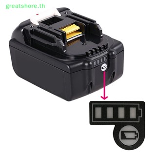 Greatshore สติกเกอร์ฉลากติดปุ่มไฟ Led ความจุ 10 ชิ้น Makita BL1830 BL1430 TH