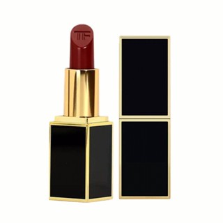 Tom FORD/TF ลิปสติก หลอดสีดํา 80 # ให้ความชุ่มชื้น ย้อนยุค สีแดง สีน้ําตาล ลิปสติก 3 กรัม