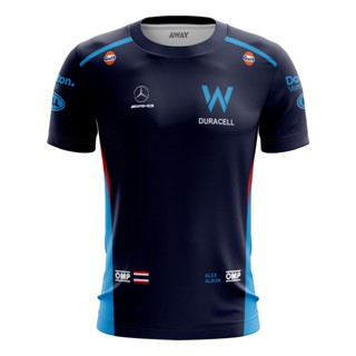 เสื้อยืด พิมพ์ลาย Formula 1 Team Willians สําหรับผู้ใหญ่ และเด็ก 2023