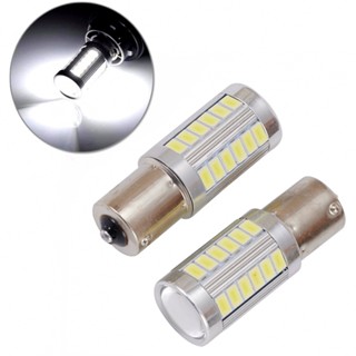 ชุดไฟถอยหลัง LED อลูมิเนียม สีขาว 5630 33SMD 12V อุปกรณ์เสริม สําหรับรถยนต์