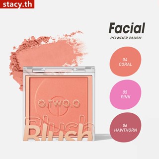 【พร้อมส่ง】 O.tw Oo Silky Smooth Matte Blush New Monochrome Trim Rouge Enhance Complexion Makeup Lip Cosmetics