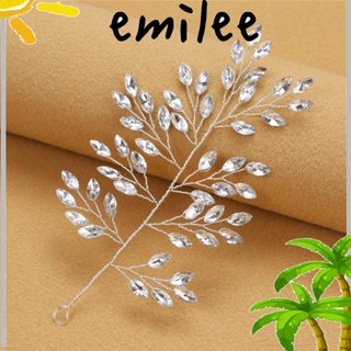 Emilee ที่คาดผม คริสตัล แฮนด์เมด เครื่องประดับผม สําหรับเด็กผู้หญิง