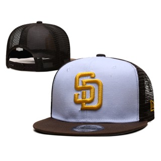 San Diego Padres Atlanta Braves LA Detroit Tigers NY Pittsburgh Pirates New York Mets Forida Marlins หมวกแก๊ป ปักลาย ปรับได้ สําหรับผู้ชาย