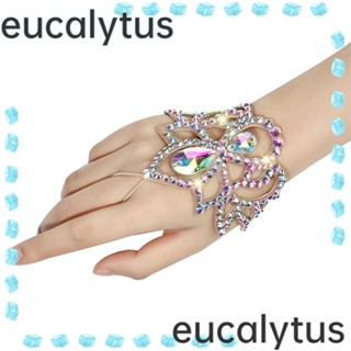 Eucalytus1 กําไลข้อมือ ประดับพลอยเทียม สวยหรู เหมาะกับเต้นรําหน้าท้อง ฮาโลวีน สําหรับผู้หญิง