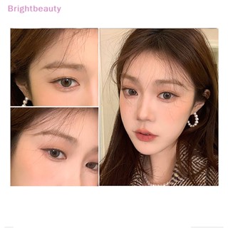 Brightbeauty ดินสอเขียนคิ้ว แบบสองหัว หมุนอัตโนมัติ กันน้ํา ติดทนยาวนาน