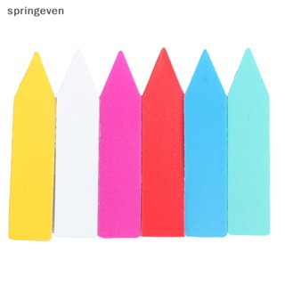 [springeven] ป้ายชื่อต้นไม้ พลาสติก หลากสี 5*1 ซม. 100 ชิ้น