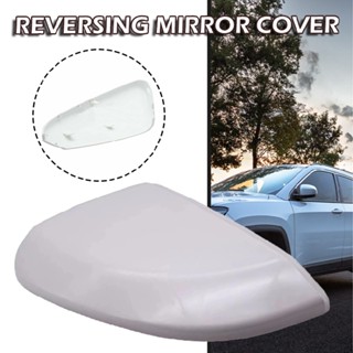 Jacansi Fits Honda Civic 10th 2016-2021 White Car Rearview Mirror Cap Cover