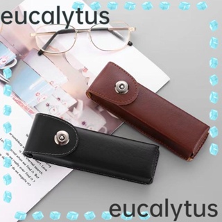 Eucalytus1 กล่องเก็บแว่นตา หนัง สไตล์ย้อนยุค