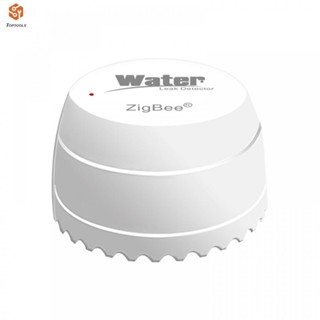 ใหม่ เครื่องตรวจจับการรั่วไหลของน้ํา DC3V CR123A สีขาว Zigbee