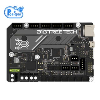 Bigtreetech BTT SKR Mini E3 V3.0 เมนบอร์ดเครื่องพิมพ์ 3D สีดํา พร้อมเมนบอร์ดเครื่องพิมพ์ TMC2209 UART VS SKR 2 สําหรับ Ender 3 Ender 5 Pro CR 10