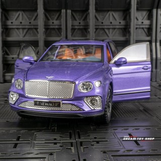 โมเดลรถยนต์ 1: 24 Bentley Tim Yue อัลลอย 6 เปิดประตู ของเล่นสําหรับเด็กผู้ชาย