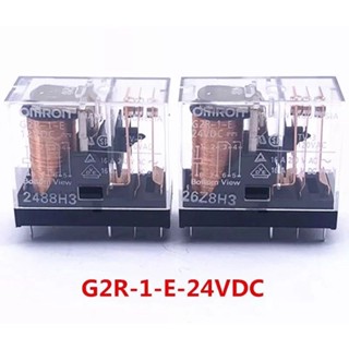 ถูกสุก OMRONรีเลย์G2R-1-E-12VDC G2R-1-E-24VDC G2R-1-E 12V 24V 16A 8pinร้านในไทย