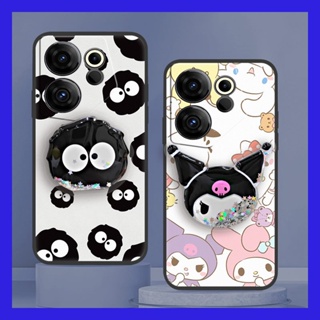 Cute glisten Phone Case For Tecno Camon20 Premier/CK9n TPU Kickstand Soft Case Back Cover Waterproof Anti-dust Anti-knock