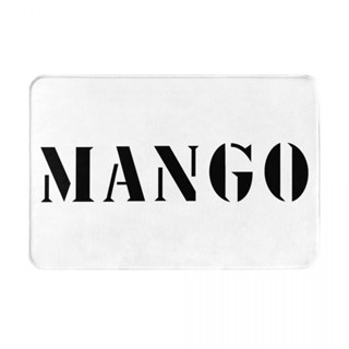 Mango (2) พรมเช็ดเท้า ผ้าสักหลาด กันลื่น ดูดซับน้ํา แห้งเร็ว 16x24 นิ้ว สําหรับห้องน้ํา พร้อมส่ง