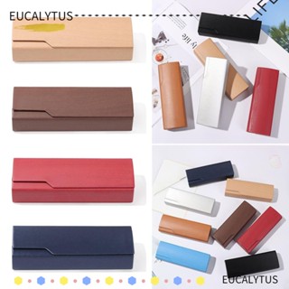 Eutus แว่นตา ทรงสี่เหลี่ยมผืนผ้า อุปกรณ์เสริม สําหรับนักธุรกิจ