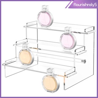 [Flourishroly5] ชั้นวางเครื่องประดับ อะคริลิค 3 ชั้น ทนทาน สําหรับตั้งโชว์ ฟิกเกอร์ เครื่องสําอาง ลูกอม ของสะสม