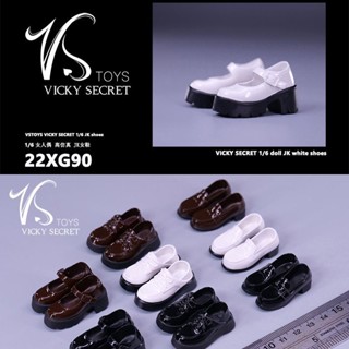 9.9 เหนื่อยมากพร้อมส่ง VSTOYS 1/6 JK รองเท้ายูนิฟอร์มนักเรียน แบบยาง สําหรับผู้หญิง GPLN