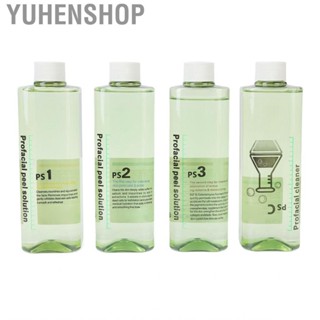 Yuhenshop Peeling Dermabrasion Solution  4pcs Hydro Shrink Pores for SPA