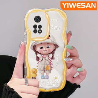 เคสโทรศัพท์มือถือแบบนิ่ม ใส ลายการ์ตูนเป็ดน้อยน่ารัก สีสันสดใส สําหรับ Xiaomi MI Redmi Note 11 11s Poco M4 Pro 4G