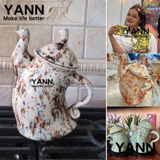 Yann1 กระปุกใส่ชาเรซิ่น หลากสี พร้อมฝาปิด สําหรับตกแต่งห้องครัว