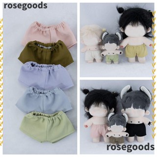 Rosegoods1 กางเกงลําลอง ผ้าฝ้าย แฮนด์เมด ขนาด 20 ซม. สําหรับตุ๊กตา