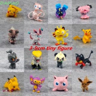 ฟิกเกอร์ DAMAO Pikachu Abra Charmander Bulbasaur Squirtle Eevee ของเล่นสําหรับเด็ก