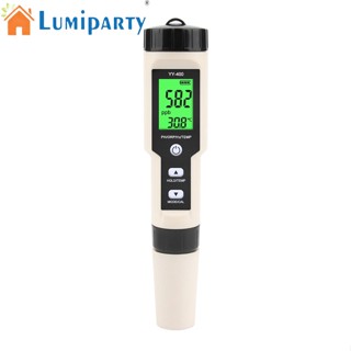 Lumiparty เครื่องทดสอบคุณภาพน้ําดิจิทัล H2/ph/orp/temp สําหรับสระว่ายน้ํา ตู้ปลา น้ําดื่ม 4 In 1