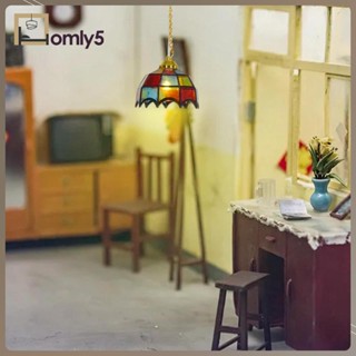 [Homyl5] โคมไฟเพดาน LED เฟอร์นิเจอร์ สําหรับตกแต่งบ้านตุ๊กตา ห้องนอน ห้องนั่งเล่น