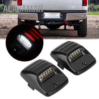 ALABAMAR คู่ 18LED ป้ายทะเบียนไฟเหมาะสำหรับโตโยต้าทาโคมา 2548-2558