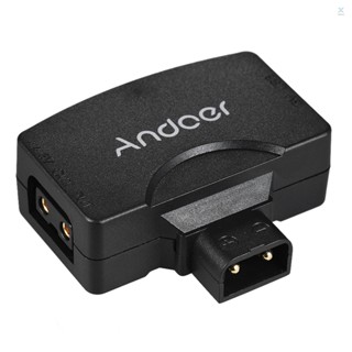 Toolwe Andoer D-Tap to 5V USB อะแดปเตอร์เชื่อมต่อ สําหรับกล้องวิดีโอ แบตเตอรี่