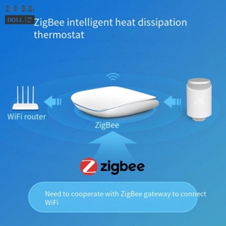 ⭐24H SHIPING ⭐Programmable For Zigbe Thermostatic Radiator Valve for Smart Temperature Control