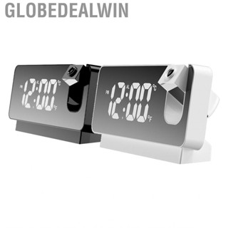 Globedealwin Digital Alarm Clocks  Projection Clock Easy To Read for Household