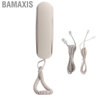 Bamaxis Mini Phone Desktop Fixed Wired Home  Wall Mountable  for Office Hotel