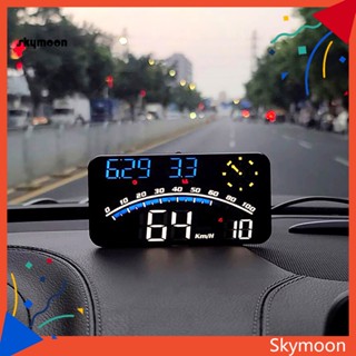 Skym* โปรเจคเตอร์ HUD น้ําหนักเบา หน้าจอ LED สําหรับ Van Windshield Projector Car HUD Speedmeter