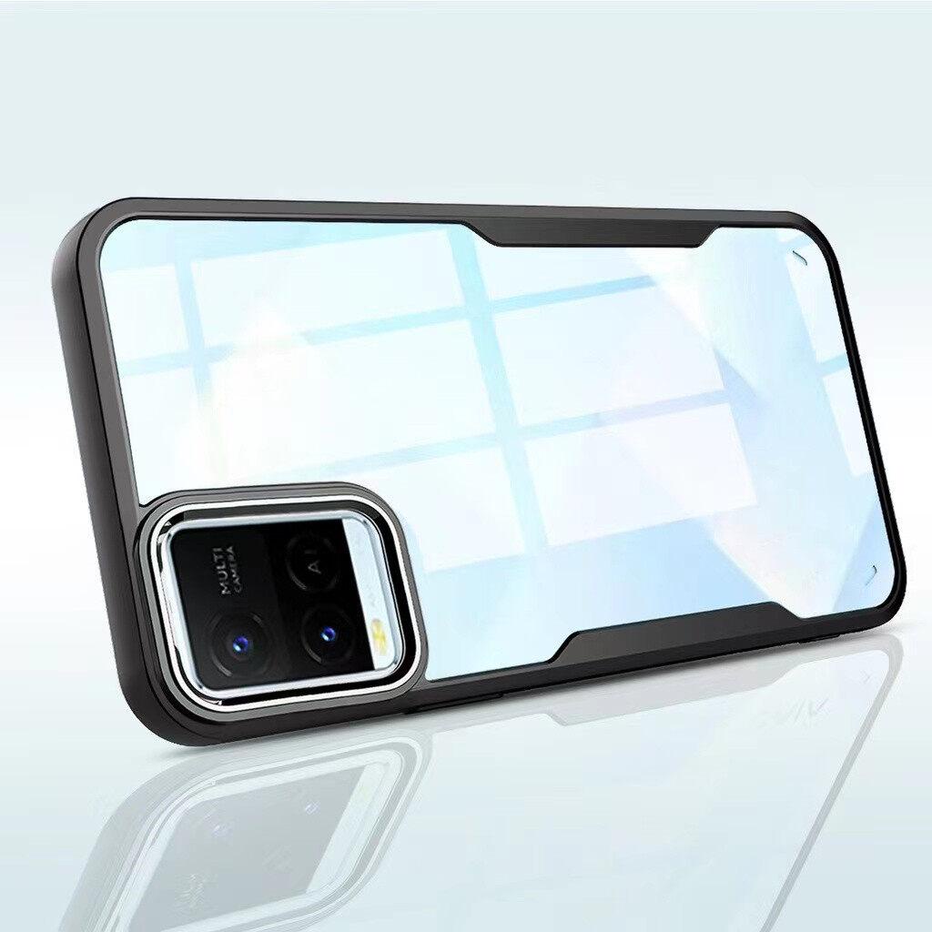 เคส VIVO Y33S / Y33T สำหรับวีโว่ ขอบดำหลังใส กันกระแทก นิ่ม TPU Case