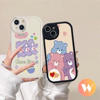 เคสโทรศัพท์มือถือ Tpu นิ่ม ป้องกันเลนส์กล้อง ลายการ์ตูนหมี หัวใจ ดาว กราฟฟิตี้น่ารัก สําหรับ Infinix Hot 9 11 10 Play Smart 5 6 Infinix Note 8 Hot 10s 10T 11s Hot 10 Lite