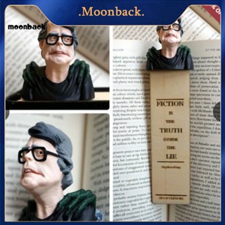 &lt;moonback&gt; ที่คั่นหนังสือ แกะสลักด้วยมือ สามมิติ ติดทนนาน สําหรับตกแต่ง