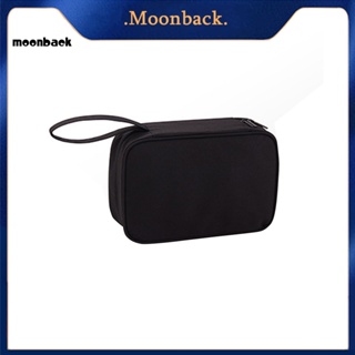 &lt;moonback&gt; กระเป๋าดินสอ ผ้าแคนวาส ทนทาน สําหรับนักเรียน