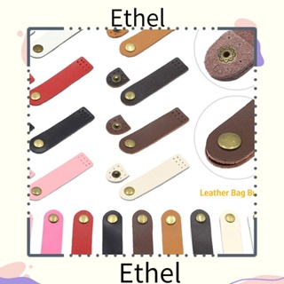 Ethel1 หัวเข็มขัดหนัง แฮนด์เมด DIY ทนทาน อุปกรณ์เสริม สําหรับกระเป๋า