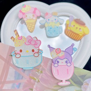 SANRIO กิ๊บติดผม รูปปากเป็ดน่ารัก แฟชั่นฤดูร้อน สําหรับขนมหวาน