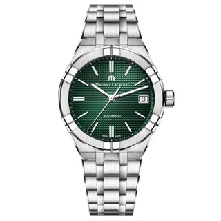 (ประกันศูนย์ไทย 2 ปี) MAURICE LACROIX AIKON Automatic 42mm รุ่น AI6008-SS002-630-1 (Green)