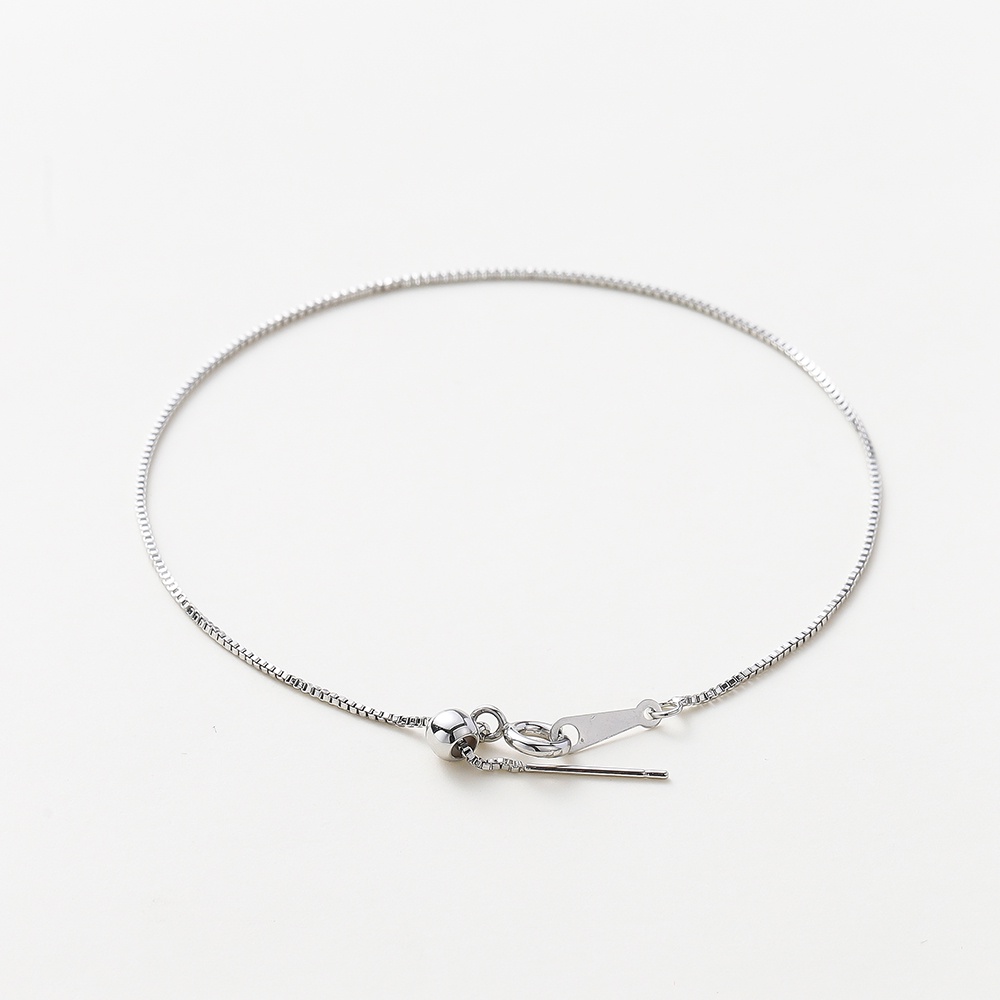 St. kunkka สายโซ่ ชุบทองแท้ 18K 1.0 ยาว 1 มม. 22.3 ซม. สําหรับสร้อยข้อมือ สร้อยคอ 2 ชิ้น - รูปที่ 4