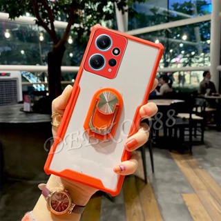 พร้อมส่ง เคสโทรศัพท์มือถือแบบใส กันกระแทก กันรอยกล้อง พร้อมที่ตั้งวาง สําหรับ Xiaomi Redmi Note 12 4G Note 11 11s 12 Pro 12C 10C A1 Redmi Note12 Pro 5G Redmi12C