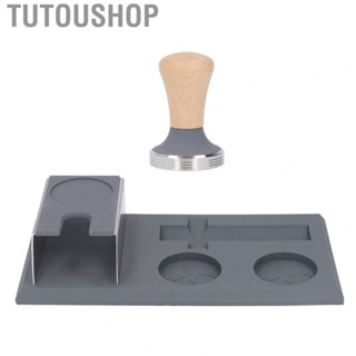 Tutoushop Coffee Tamper Pad  Multi Heads Coffee Tamper Mat  Slip Compact  for Baristas