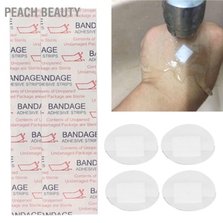 Peach Beauty 100 Count Clear Adhesive Spot Bandage Waterproof Wound Care Round Sheer for Minor Cuts Scrapes 22mm