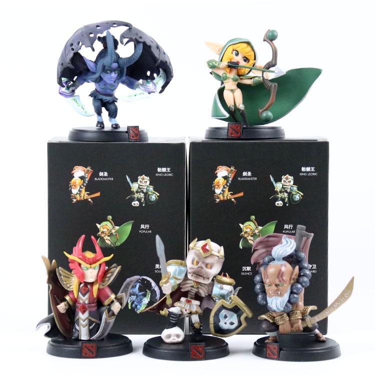 DOTA 2 เกมรูป SF roshan Lina Pudge Queen jug PVC Action Figure ti11 Aegis คอลเลกชันรุ่น - รูปที่ 3