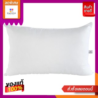 หมอนหนุน HOME LIVING STYLE 19X29 นิ้ว สีขาว PILLOW 19X29 HOME LIVING STYLE