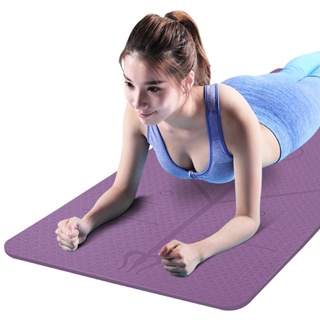 YOGA MAT เสื่อโยคะ คืนตัวเร็ว ไม่ฉีกขาดง่าย ออกกําลังกาย Brand BG อุปกรณ์เสริมสำหรับ ฟิตเนส